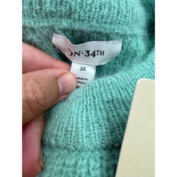 On 34Th st Macy’s Women’s Sweater Size 2X NEW # H702-C - Picture 4 of 7